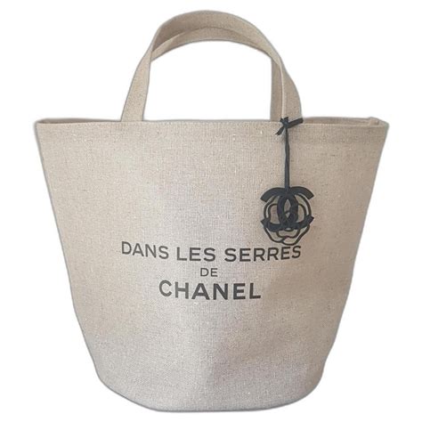 dans les serres de chanel bag|Dans Les Serres De Chanel Tote Bag, Woven Linen, Rare, .